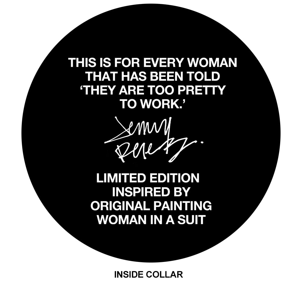 Too Pretty to Work - Oversized Sweater – She Lives Here by Jenny Perez, image size:1000x961